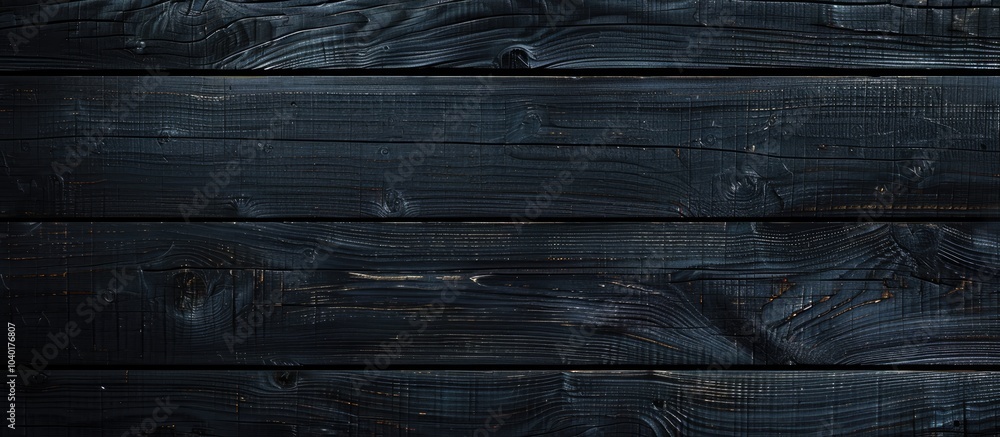 Poster a black wooden background texture serving as a backdrop for a copy space image