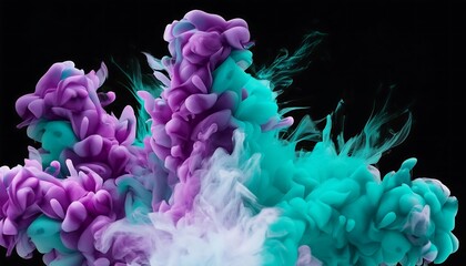 Obraz premium Fractal background with pink chrysanthemum petals macro