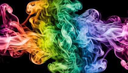 Fractal background with pink chrysanthemum petals, isolated on black, closeup