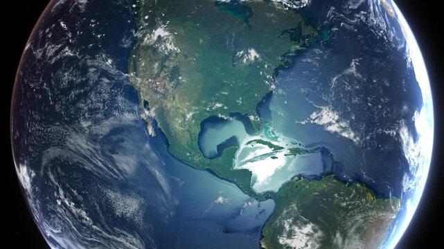  Zoom to Cities from Space United States San Antonio