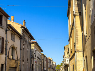 Discovering the Essence of History: Street View of Old Village Beaucaire