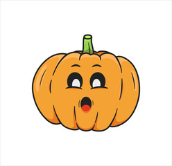 Halloween Pumpkin Cartoon