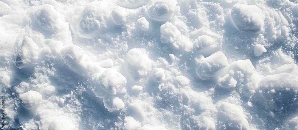 Poster fresh clean snow with a smooth textured surface is ideal for holiday designs featuring snow patterns