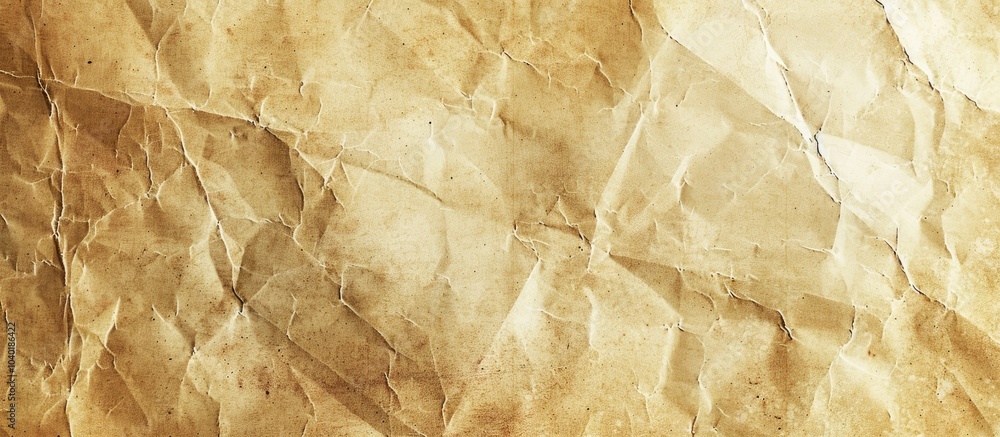 Poster a simple uncluttered copy space image featuring a retro vintage yellowed paper texture as the plain 