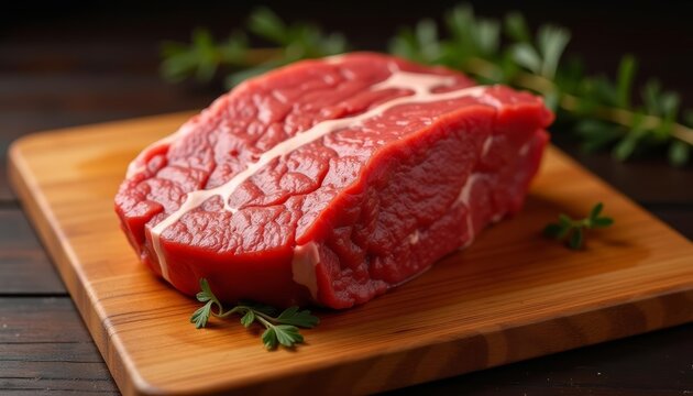  Deliciously grilled steak ready to be savored