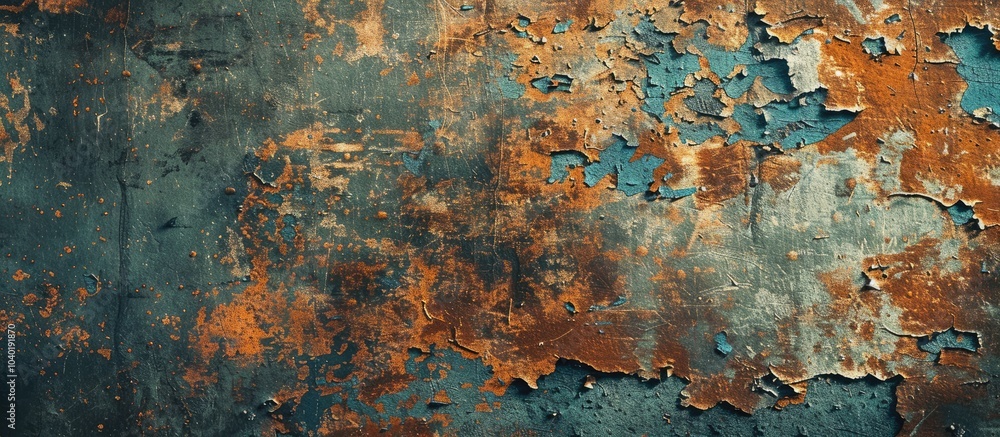 Poster vintage background with abstract surface wall concrete pattern featuring a rusty damaged texture sui