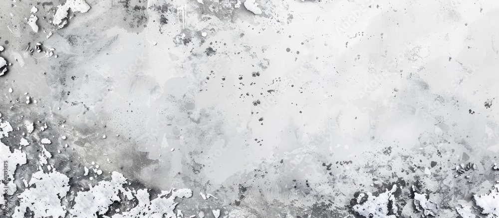 Aufkleber gray concrete texture background with copy space image designed abstractly in white