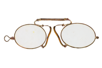Vintage circular eyeglasses