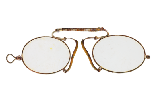 Vintage circular eyeglasses