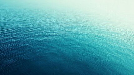 Obraz premium Tranquil blue waterscape transition