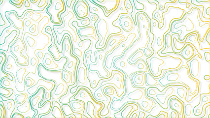 Abstract seamless pattern. Modern design template. Topographic contour line. Vector illustration.