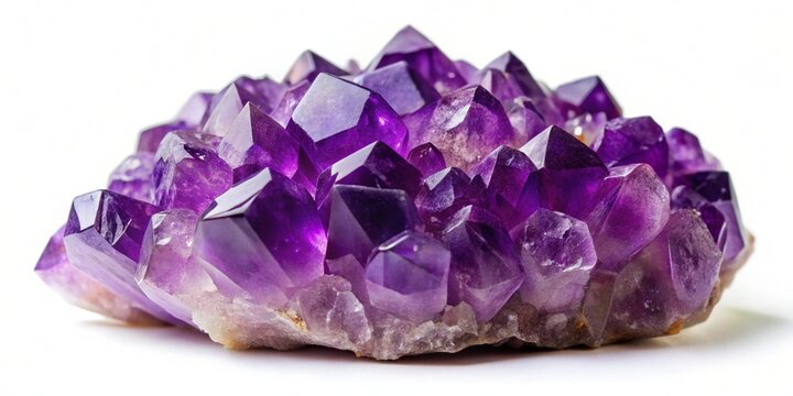 Piedra de amatista violeta p&uacute;rpura