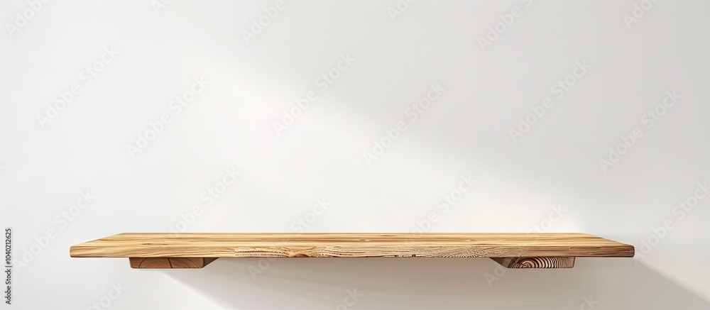 Poster wooden table with a menu holder set against a white backdrop offering ample copy space for adding te