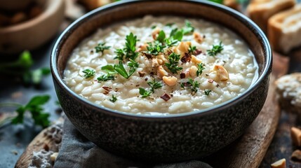Creamy Risotto with Nuts