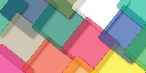 Abstract seamless modern white and multi color technology concept geometric line vector background. vector illustration, multi Business Style . Vector Abstract Elegant white and multi Background.