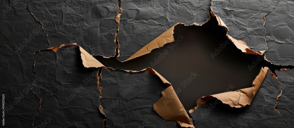 Aufkleber competitor analysis message on torn cardboard against black backdrop represents competitor analysis 
