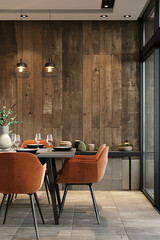 Aesthetic Minimalist Architectural Decoration Furniture Graphic