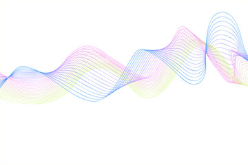 Abstract frequency sound wave technology and science background