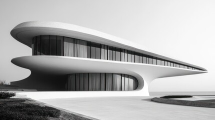 Modern Architecture in Black and White