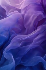 Obraz premium Purple and Blue Fabric Close-Up