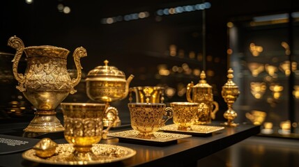 Gilded Treasures: A Collection of Exquisite Goldware