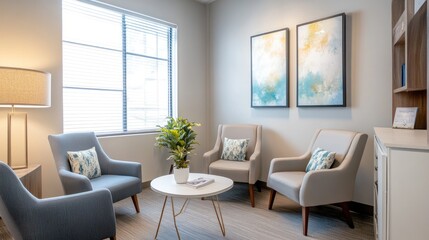 Modern Consultation Room for Mental Health Services