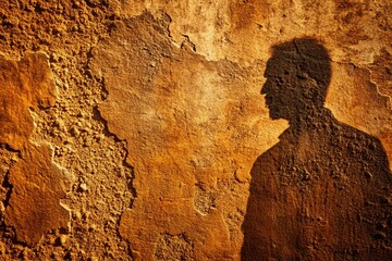 Fototapeta premium Rough Brown Wall Texture Closeup - Perfect Backdrop for Creative Projects and Designs