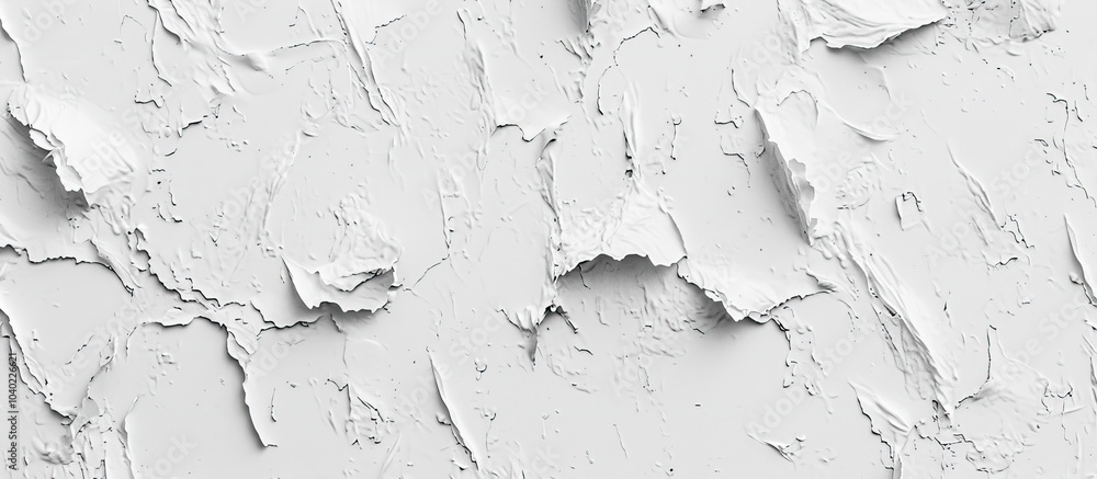 Poster a white paper background with a textured rough surface and spots creating a blank canvas for images.