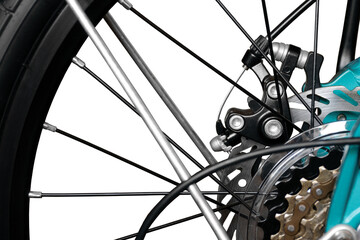 Bicycle chain tensioner.