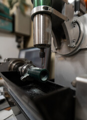 milling machine for jewelry wax process design. industrial jewelry metalworking cutting process by milling cutter