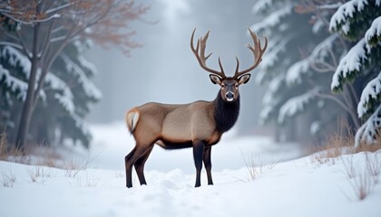  Wild beauty in a winter wonderland