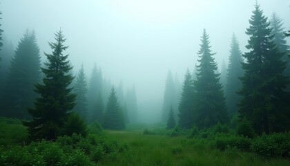  Misty forest path inviting exploration
