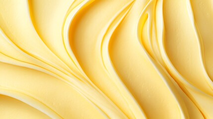 Soft butter yellow gradient with a grainy noise texture for poster banner design