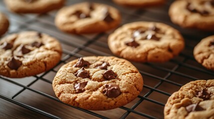 Freshly Baked Chocolate Chip Cookies