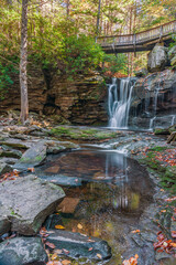 Elakala Falls of Shays Run in the Blackwater Falls State Park