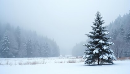  Snowy solitude in a winter wonderland
