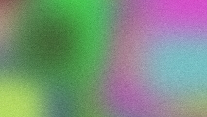 Bold Gradient with Grainy Noise Texture for Poster Art
