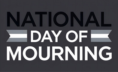 Fototapeta premium national day of mourning