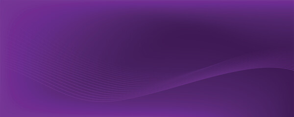 abstract purple gradient background with wavy lines