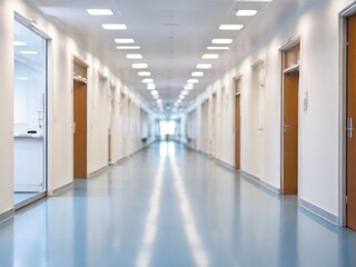 Obraz premium Abstract blur hospital clinic medical interior background stock photo Office, Backgrounds, Medical Clinic, Defocused, Hospital