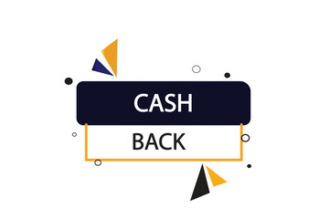 Printbutton web template,Speech,cash back,bubble, banner label


