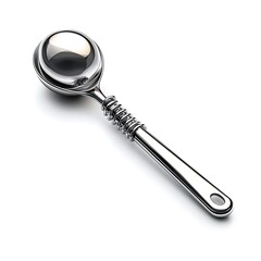 Elegant Steel Ice Cream Scoop with Spring Loaded Handle