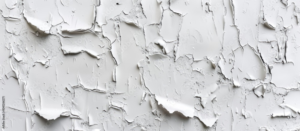 Poster background pattern of a white concrete wall with textures providing copy space image