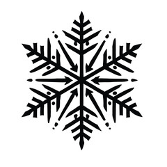Snowflake Silhouette