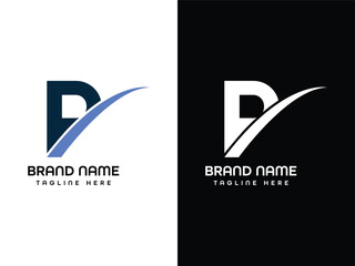 P Letter Logo Design Template