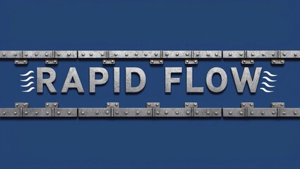 Obraz premium Rapid Flow Energy with Textured Background