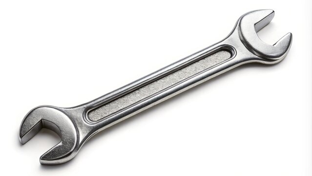 Aerial view of a double open end wrench