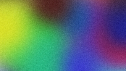 Bold Gradient with Grainy Noise Texture for Poster Art