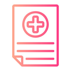 Obraz premium form gradient icon