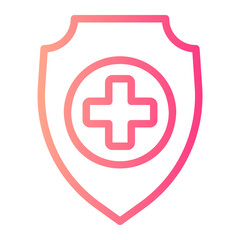 health insurance gradient icon